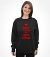 Keep Calm and Love Israel Shirt