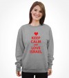 Keep Calm and Love Israel Shirt
