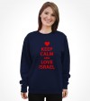 Keep Calm and Love Israel Shirt