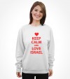 Keep Calm and Love Israel Shirt