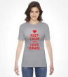 Keep Calm and Love Israel Shirt
