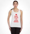 Keep Calm and Love Israel Shirt