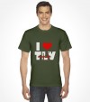 I Love Tel Aviv "100th Anniversary" Israel Shirt