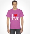 I Love Tel Aviv "100th Anniversary" Israel Shirt