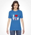 I Love Tel Aviv "100th Anniversary" Israel Shirt