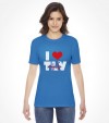 I Love Tel Aviv "100th Anniversary" Israel Shirt