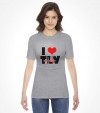 I Love Tel-Aviv Israel Shirt
