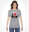 I Love Tel-Aviv Israel Shirt