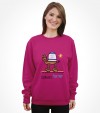 Cute Israel Camel Hebrew Shirt