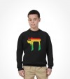 Colorful "Chai" Jewish Hebrew Shirt