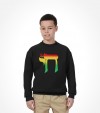 Colorful "Chai" Jewish Hebrew Shirt