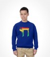 Colorful "Chai" Jewish Hebrew Shirt