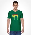 Colorful "Chai" Jewish Hebrew Shirt