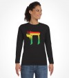 Colorful "Chai" Jewish Hebrew Shirt