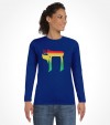 Colorful "Chai" Jewish Hebrew Shirt