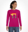 Colorful "Chai" Jewish Hebrew Shirt