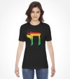 Colorful "Chai" Jewish Hebrew Shirt