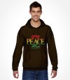 Shalom, Peace and Salam  - Rainbow Israel Shirt