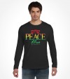 Shalom, Peace and Salam  - Rainbow Israel Shirt