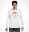 Shalom, Peace and Salam  - Rainbow Israel Shirt