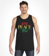 Shalom, Peace and Salam  - Rainbow Israel Shirt