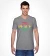 Shalom, Peace and Salam  - Rainbow Israel Shirt