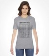 Hebrew Letters Shirt