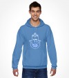 Lucky HAMSA Chai Hebrew Shirt