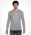 Lucky HAMSA Chai Hebrew Shirt