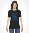 Israel Police Hebrew Shirt