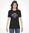 Shalom, Peace and Salam Israel Shirt