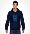 "Menorah" Vintage Israel Shirt