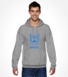 "Menorah" Vintage Israel Shirt