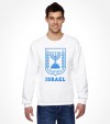 "Menorah" Vintage Israel Shirt