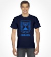 "Menorah" Vintage Israel Shirt