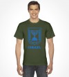 "Menorah" Vintage Israel Shirt