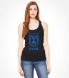 "Menorah" Vintage Israel Shirt
