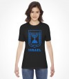 "Menorah" Vintage Israel Shirt