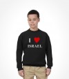 "I Love Israel" - Vintage Israel Support Shirt