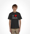 "I Love Israel" - Vintage Israel Support Shirt