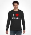 "I Love Israel" - Vintage Israel Support Shirt