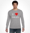 "I Love Israel" - Vintage Israel Support Shirt