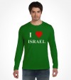 "I Love Israel" - Vintage Israel Support Shirt