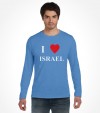 "I Love Israel" - Vintage Israel Support Shirt