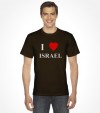 "I Love Israel" - Vintage Israel Support Shirt