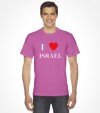 "I Love Israel" - Vintage Israel Support Shirt