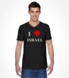 "I Love Israel" - Vintage Israel Support Shirt