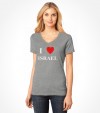 "I Love Israel" - Vintage Israel Support Shirt