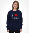 "I Love Israel" - Vintage Israel Support Shirt