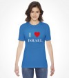 "I Love Israel" - Vintage Israel Support Shirt